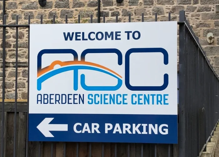 Sign reading ASC Car Park