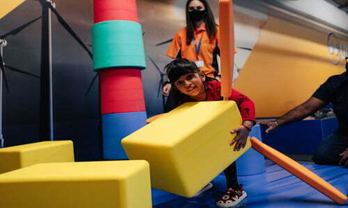 Soft play at Aberdeen Science Centre